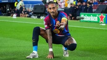 Barcelona relieved as Raphinha avoids serious injury