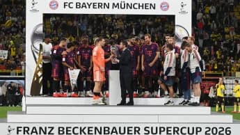Bayern Munich beat rivals Dortmund to claim 12th German Super Cup title Bayern Munich beat rivals Dortmund to claim 12th German Super Cup title