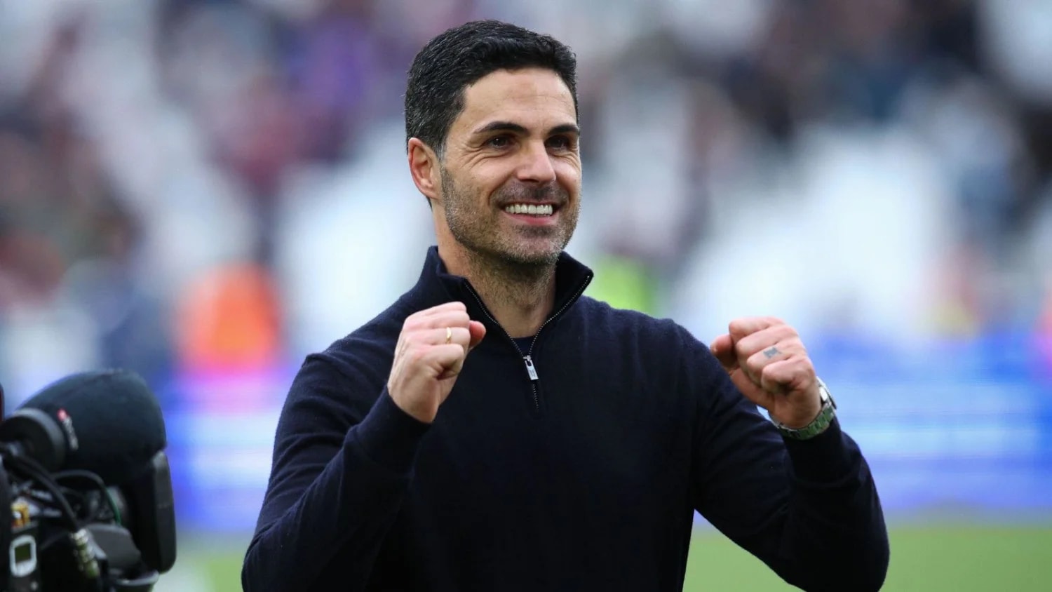 Richard Garlick confirms Mikel Arteta closing in on new Arsenal contract Richard Garlick confirms Mikel Arteta closing in on new Arsenal contract