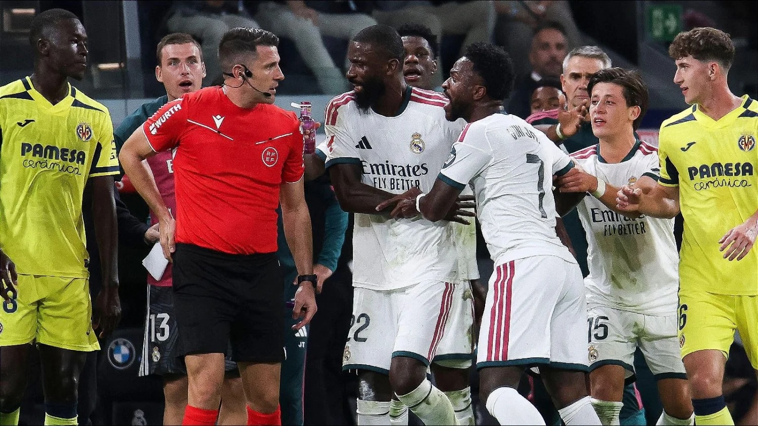 Vinicius Junior apologises after costly Real Madrid red card