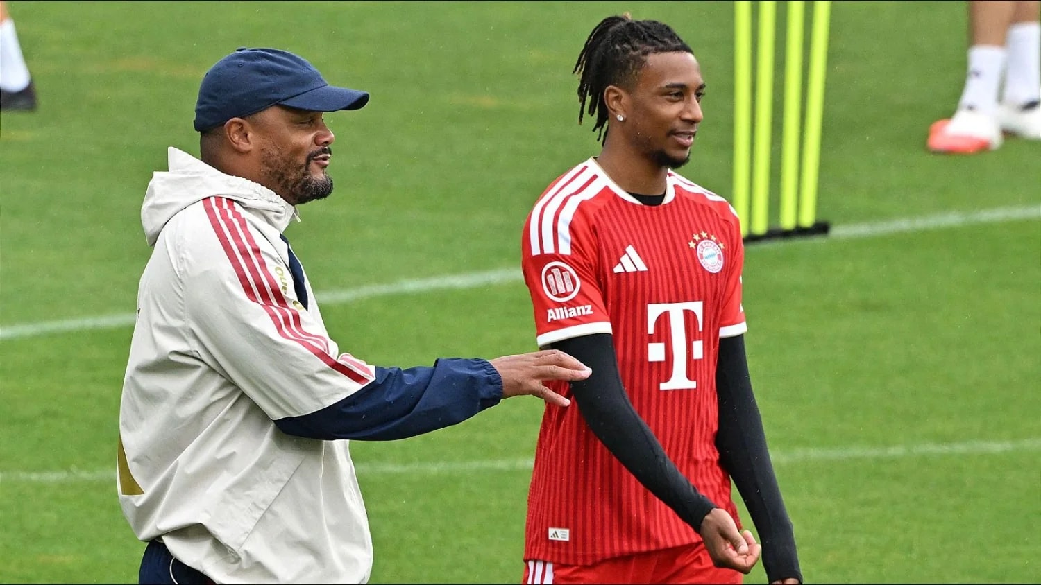 Vincent Kompany hails Bayern Munich winger Michael Olise as 'world-class'