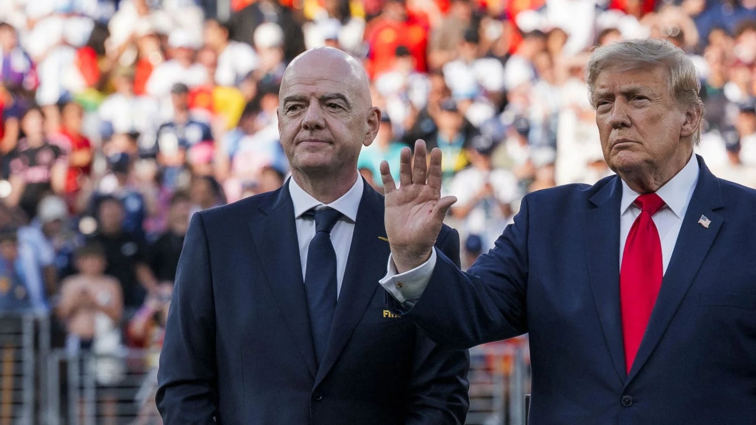US president Donald Trump says replacing FIFA president GIanni Infantino would be 'terrible mistake' US president Donald Trump says replacing FIFA president GIanni Infantino would be 'terrible mistake'
