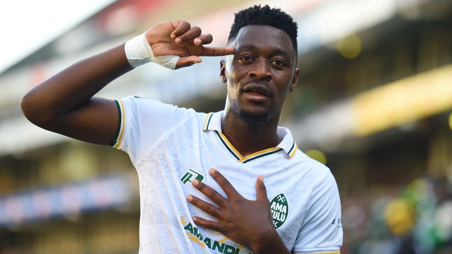 Zwane vows to push star striker Ngwenya to legendary status Zwane vows to push star striker Ngwenya to legendary status