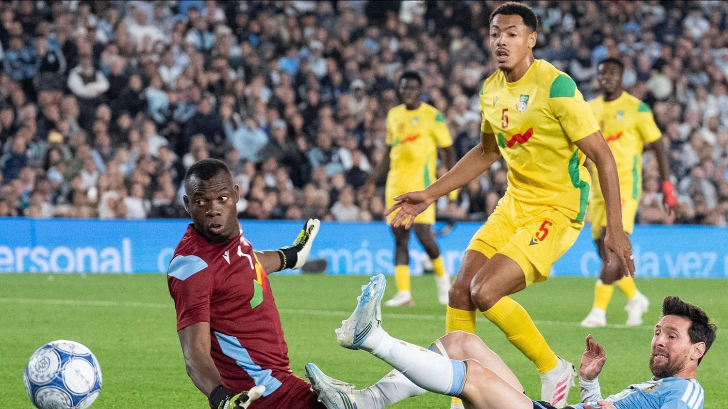 Kruger United shot-stopper Dandjinou reflects on facing Messi's last penalty Kruger United shot-stopper Dandjinou reflects on facing Messi's last penalty