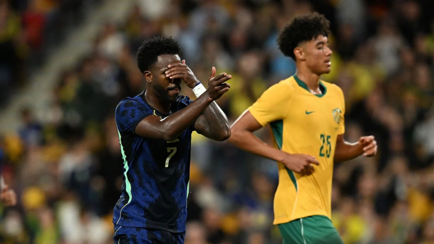 Brazil outgun Australia in high-scoring Brisbane rematch Brazil outgun Australia in high-scoring Brisbane rematch