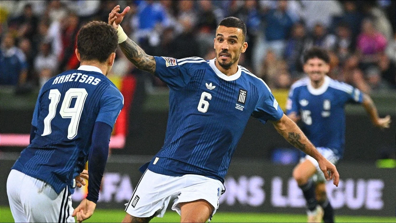 Greece stun Germany as Portugal, Netherlands and Denmark claim Nations League wins Greece stun Germany as Portugal, Netherlands and Denmark claim Nations League wins