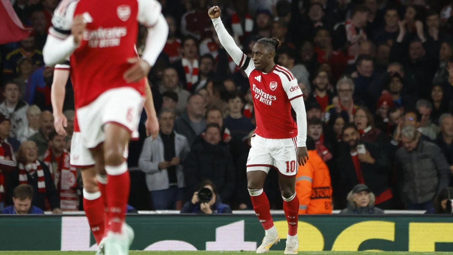 Eze labels Arsenal as 'fun team' after Champions League win over Lille Eze labels Arsenal as 'fun team' after Champions League win over Lille