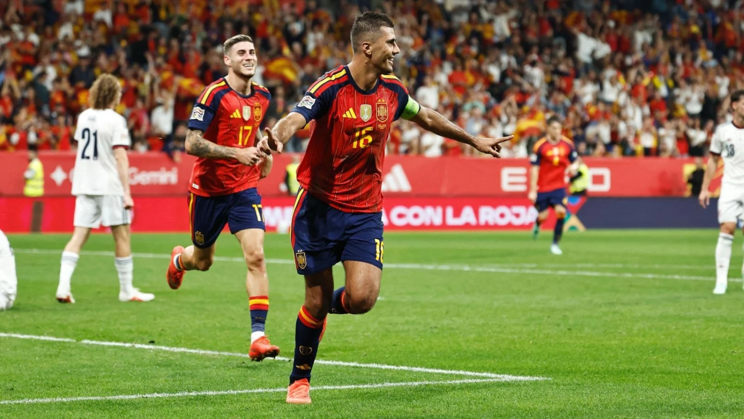 UEFA Nations League: Spain beat 10-man Czechia to move top of League A Group 3 UEFA Nations League: Spain beat 10-man Czechia to move top of League A Group 3