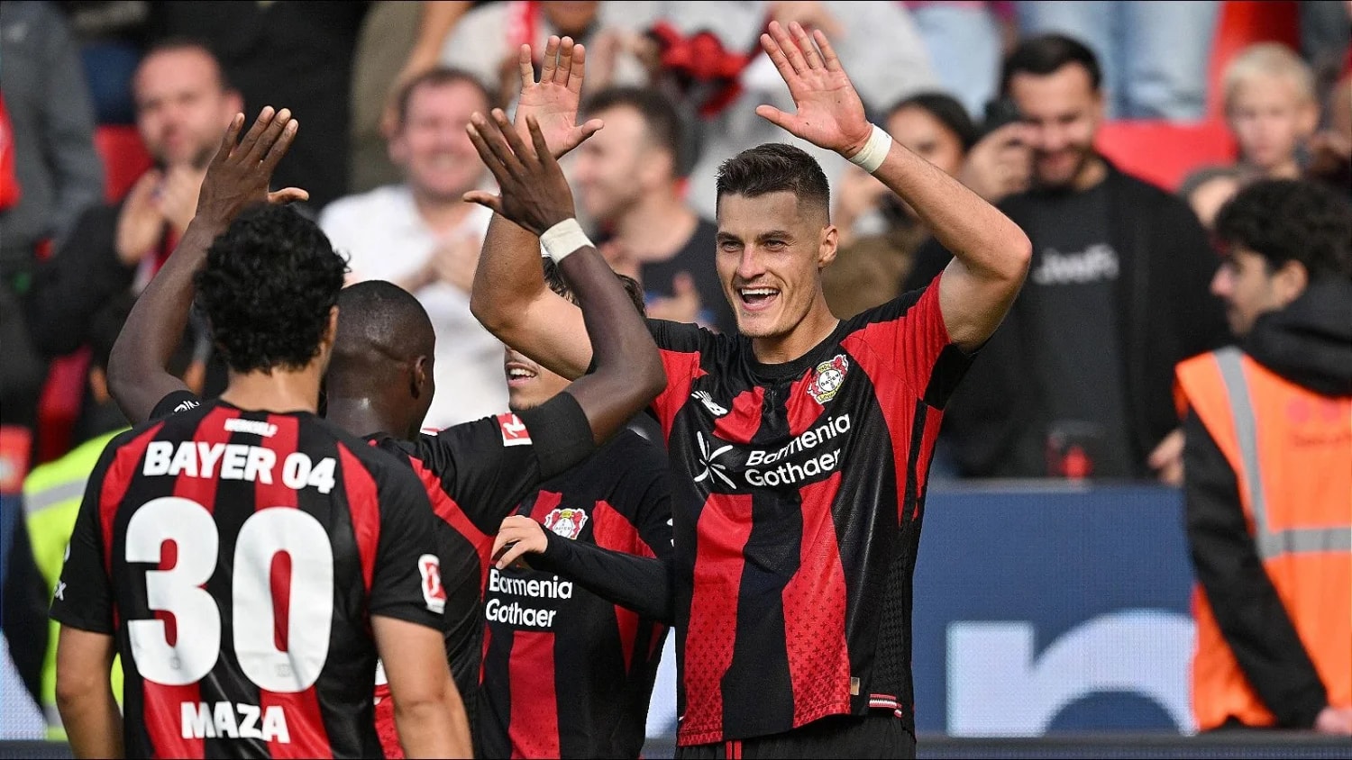 Miguel Gutierrez and Patrik Schick fire Leverkusen past Leipzig Miguel Gutierrez and Patrik Schick fire Leverkusen past Leipzig