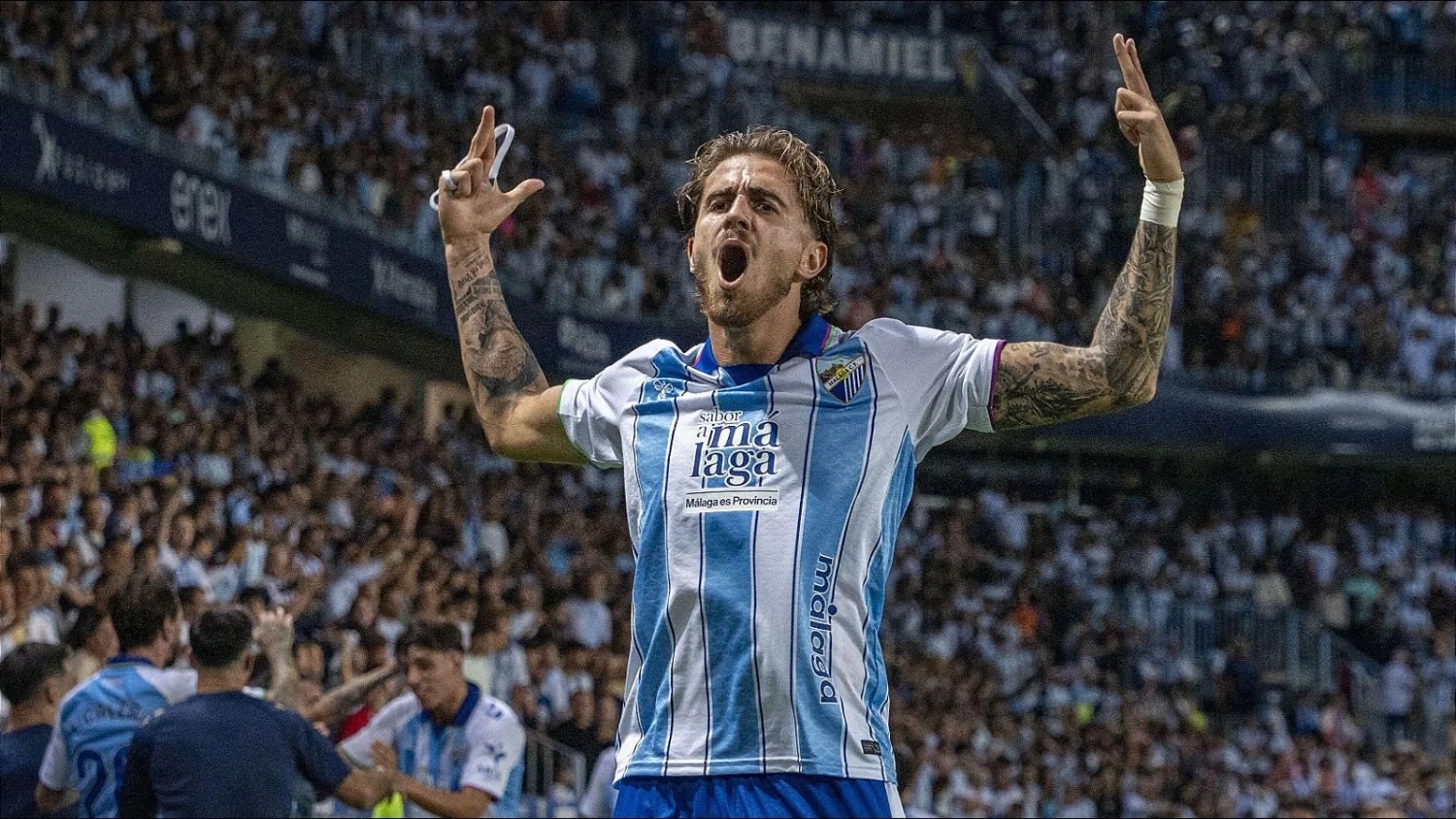 Adrian Nino strikes late to rescue Malaga against Espanyol Adrian Nino strikes late to rescue Malaga against Espanyol