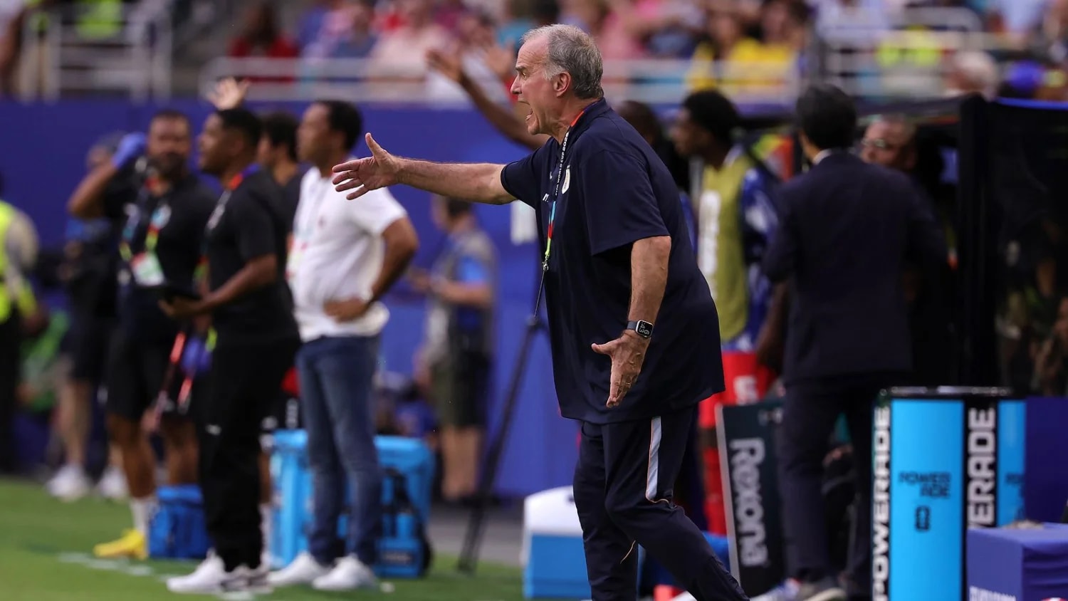 Marcelo Bielsa takes responsibility as Uruguay face must-win Spain clash Marcelo Bielsa takes responsibility as Uruguay face must-win Spain clash