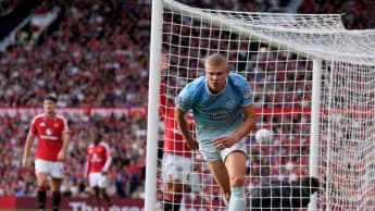 Ten-man Man City edge Man Utd as Erling Haaland nets controversial winner Ten-man Man City edge Man Utd as Erling Haaland nets controversial winner