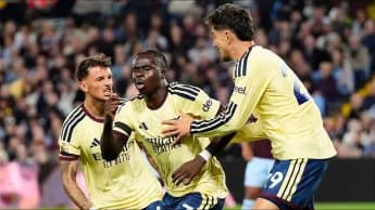 Bukayo Saka strikes as Arsenal grind down Aston Villa for victory Bukayo Saka strikes as Arsenal grind down Aston Villa for victory