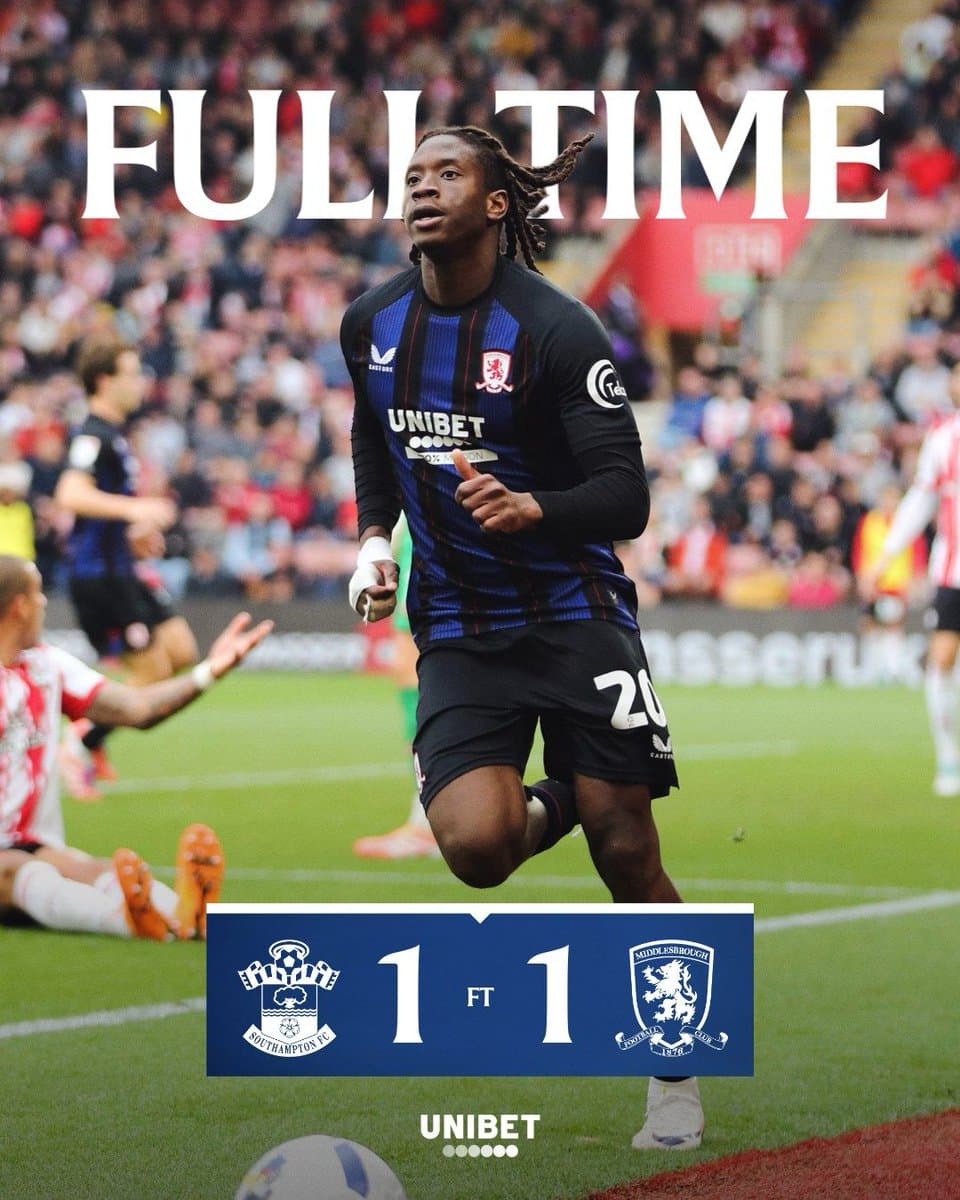 Post by Middlesbrough FC