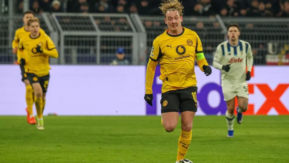 Julian Brandt satisfied with Borussia Dortmund lead after beating Atalanta
