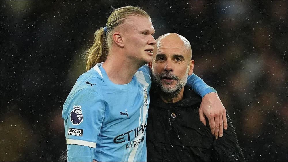 Pep Guardiola praises selfless Man City striker Erling Haaland after gritty Newcastle win