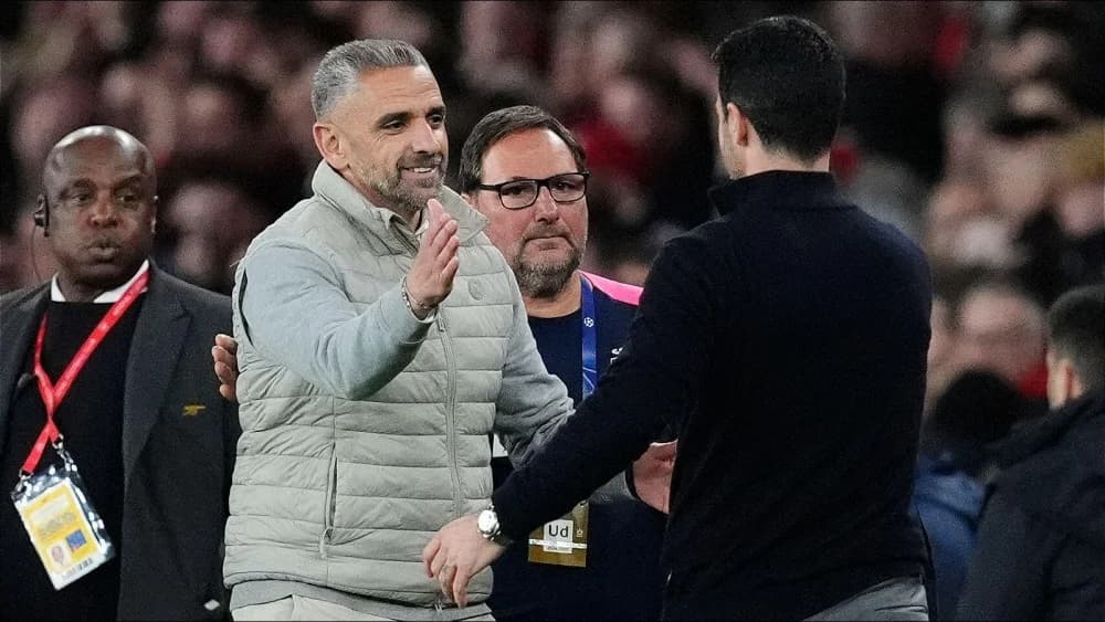 Rui Borges salutes 'brave' Sporting after Arsenal loss