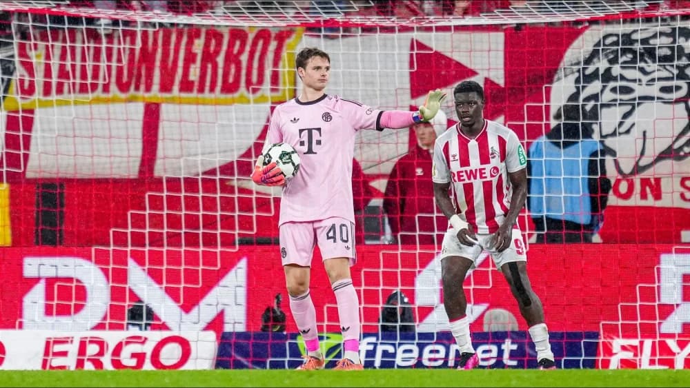 Jonas Urbig praises Bayern Munich's mentality after record-setting DFB-Pokal win