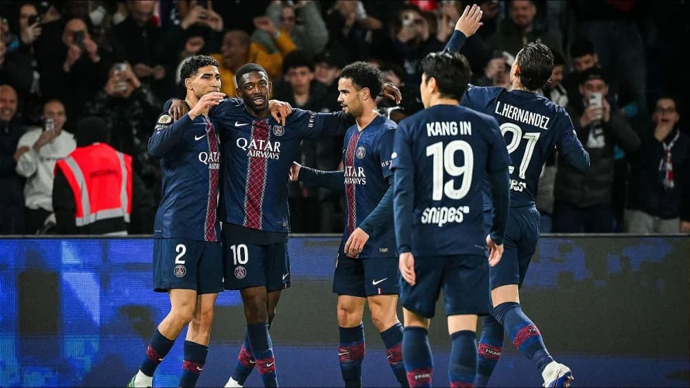 Dembele double fires PSG to victory as Enrique praises mental strength