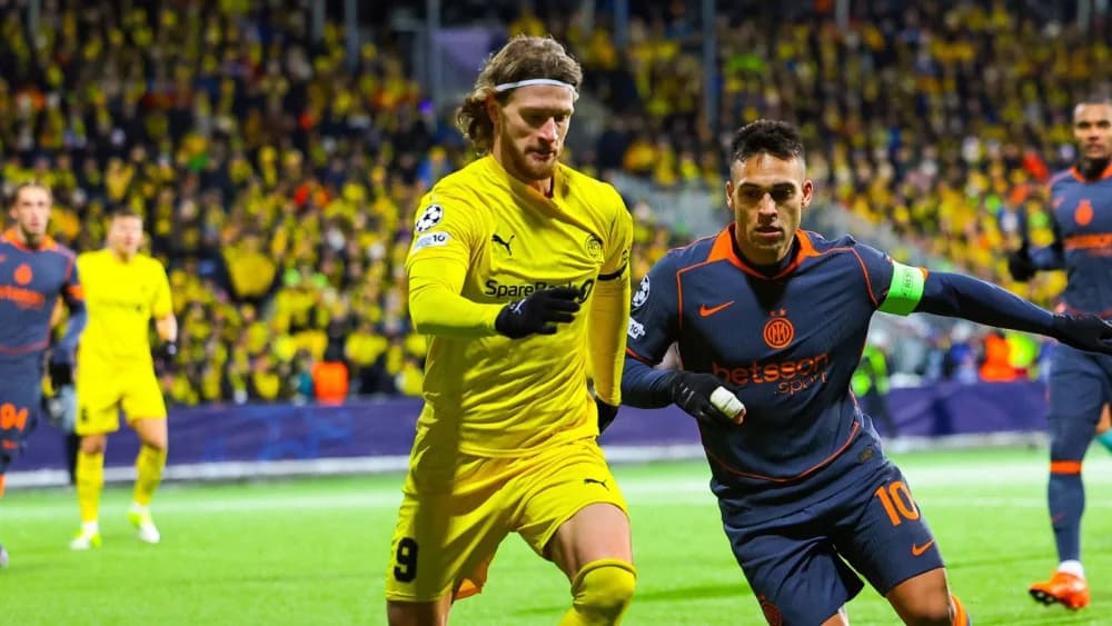 Champions League: Bodo/Glimt shock Inter, Leverkusen clinch away win at Olympiakos