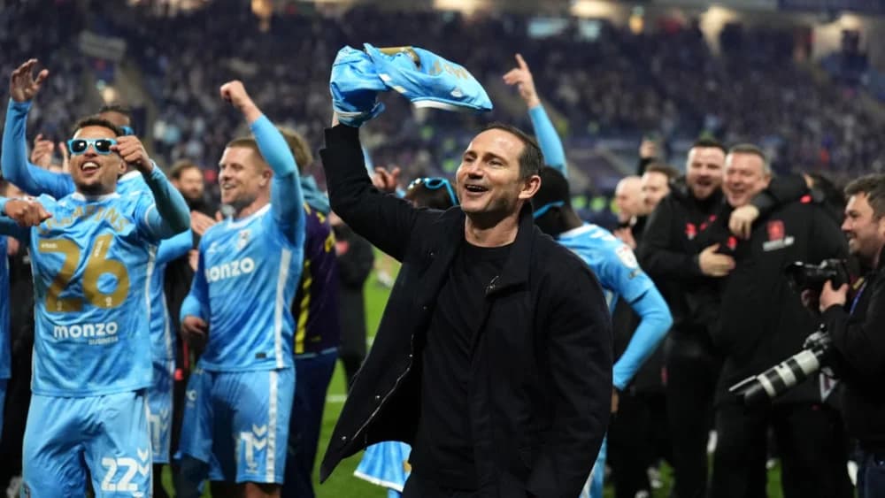 Frank Lampard reflects on 'amazing' season as Coventry City return to Premier League