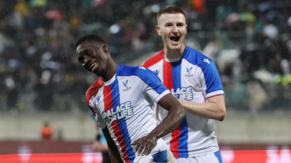 Ismaila Sarr fires Crystal Palace into Europa Conference League quarter-finals