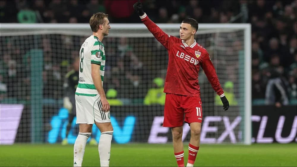 Sebastian Hoeness hails 'ruthless' Stuttgart after Celtic Park masterclass