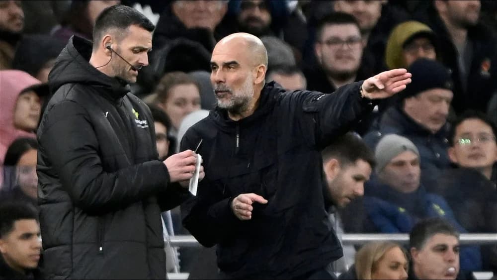 Man City boss Pep Guardiola to serve two-game touchline ban