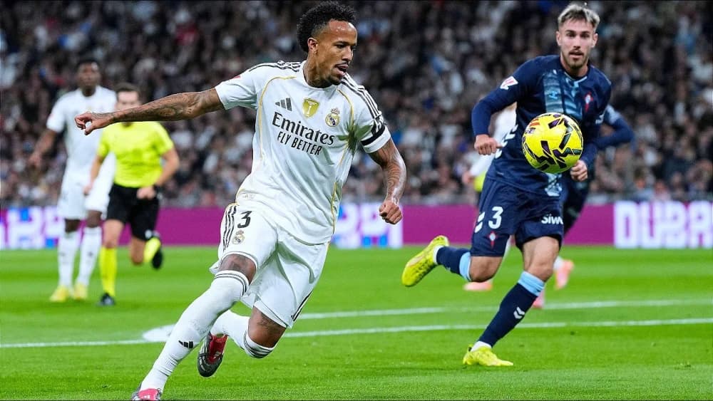 Eder Militao nears return to Real Madrid defence after long injury lay‑off