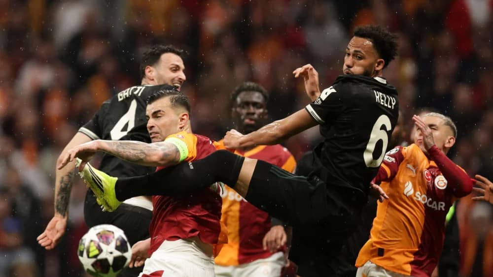 Galatasaray thrash Juventus in thrilling Champions League play-off first leg