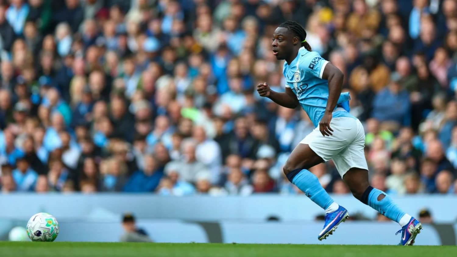 Pep Guardiola says Jeremy Doku can join world's elite after latest scoring streak