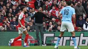 Mikel Arteta calls for 'fire in the belly' as Arsenal quadruple dream ends