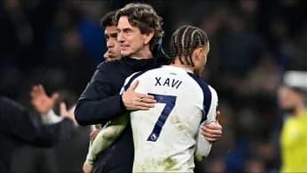 Thomas Frank and Conor Gallagher praise 'winning' mentality of Xavi Simons for Tottenham