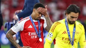 'It’s painful'- Gabriel after missing decisive penalty in Arsenal Champions League final defeat 'It’s painful'- Gabriel after missing decisive penalty in Arsenal Champions League final defeat