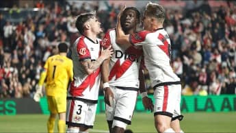 Super-sub Randy Nteka scores late as Rayo Vallecano take control of La Liga relegation fight