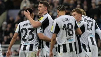 Newcastle defeat spirited Qarabag to advance to Champions League last 16