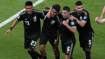 Mexico march into FIFA World Cup knockouts with South Korea win Mexico march into FIFA World Cup knockouts with South Korea win