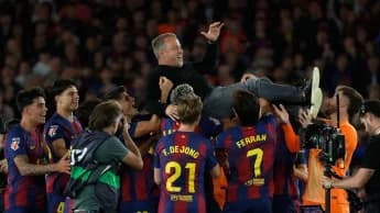 Hansi Flick commits future to Barcelona after title-winning campaign