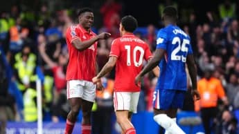 Nottingham Forest attacker Taiwo Awoniyi lauds coach and teammates after convincing Chelsea win