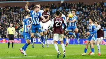 Aston Villa extend Brighton's miserable run with last gasp goal
