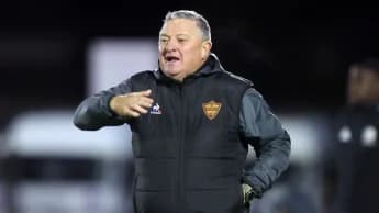 Stellenbosch coach Gavin Hunt disappointed to score three goals and still draw with Polokwane