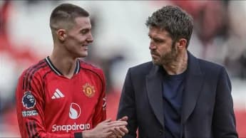Michael Carrick: Benjamin Sesko took his goal 'fantastically' well