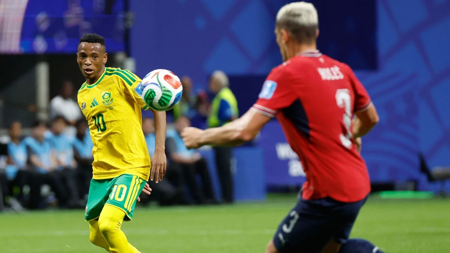 Orlando Pirates star Mofokeng 'proud' of FIFA World Cup debut performance Orlando Pirates star Mofokeng 'proud' of FIFA World Cup debut performance