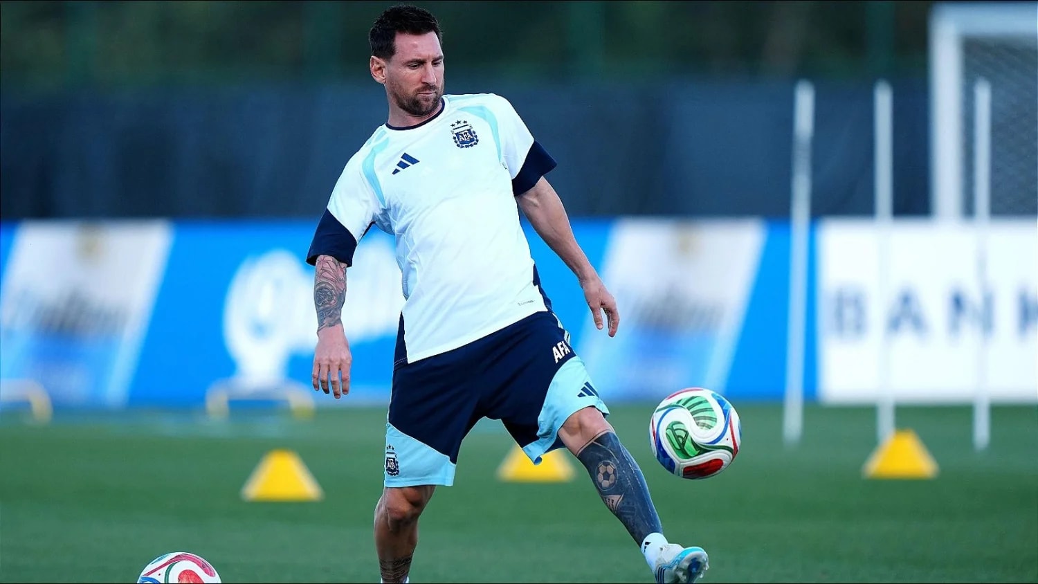 Lionel Messi set to start as Argentina launch FIFA World Cup defence Lionel Messi set to start as Argentina launch FIFA World Cup defence