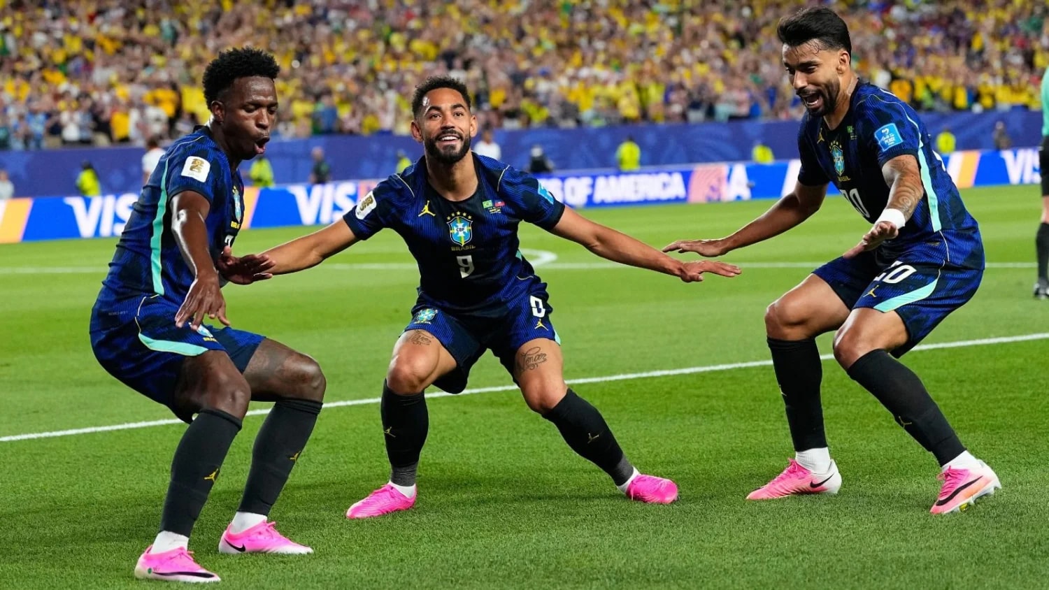 Matheus Cunha double fires Brazil to comfortable Haiti victory in FIFA World Cup Matheus Cunha double fires Brazil to comfortable Haiti victory in FIFA World Cup