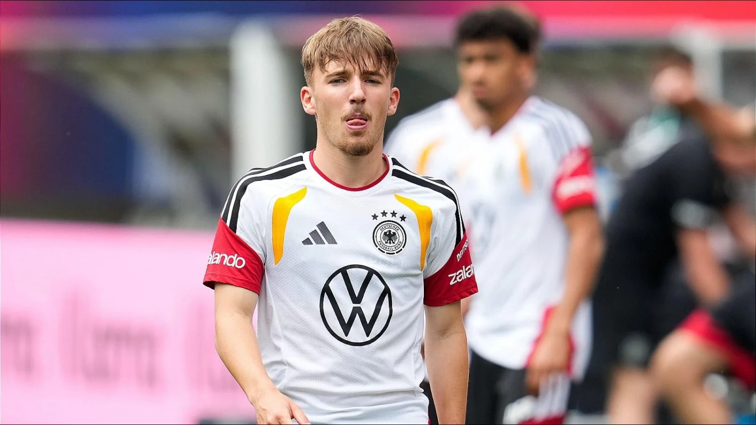 Germany midfielder Lennart Karl's World Cup dream 'shattered' by injury Germany midfielder Lennart Karl's World Cup dream 'shattered' by injury