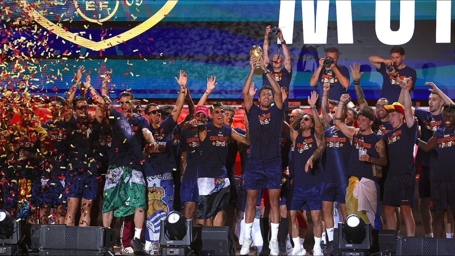 Rodri hails Spain's World Cup glory as Madrid welcomes home champions Rodri hails Spain's World Cup glory as Madrid welcomes home champions
