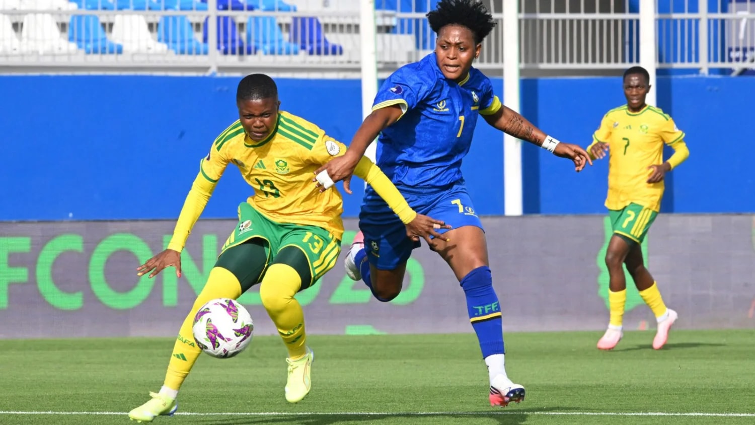 Banyana stunned as Tanzania snatch historic WAFCON victory Banyana stunned as Tanzania snatch historic WAFCON victory