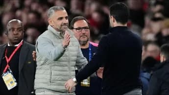 Rui Borges salutes 'brave' Sporting after Arsenal loss Rui Borges salutes 'brave' Sporting after Arsenal loss